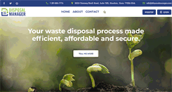 Desktop Screenshot of disposalmanager.com